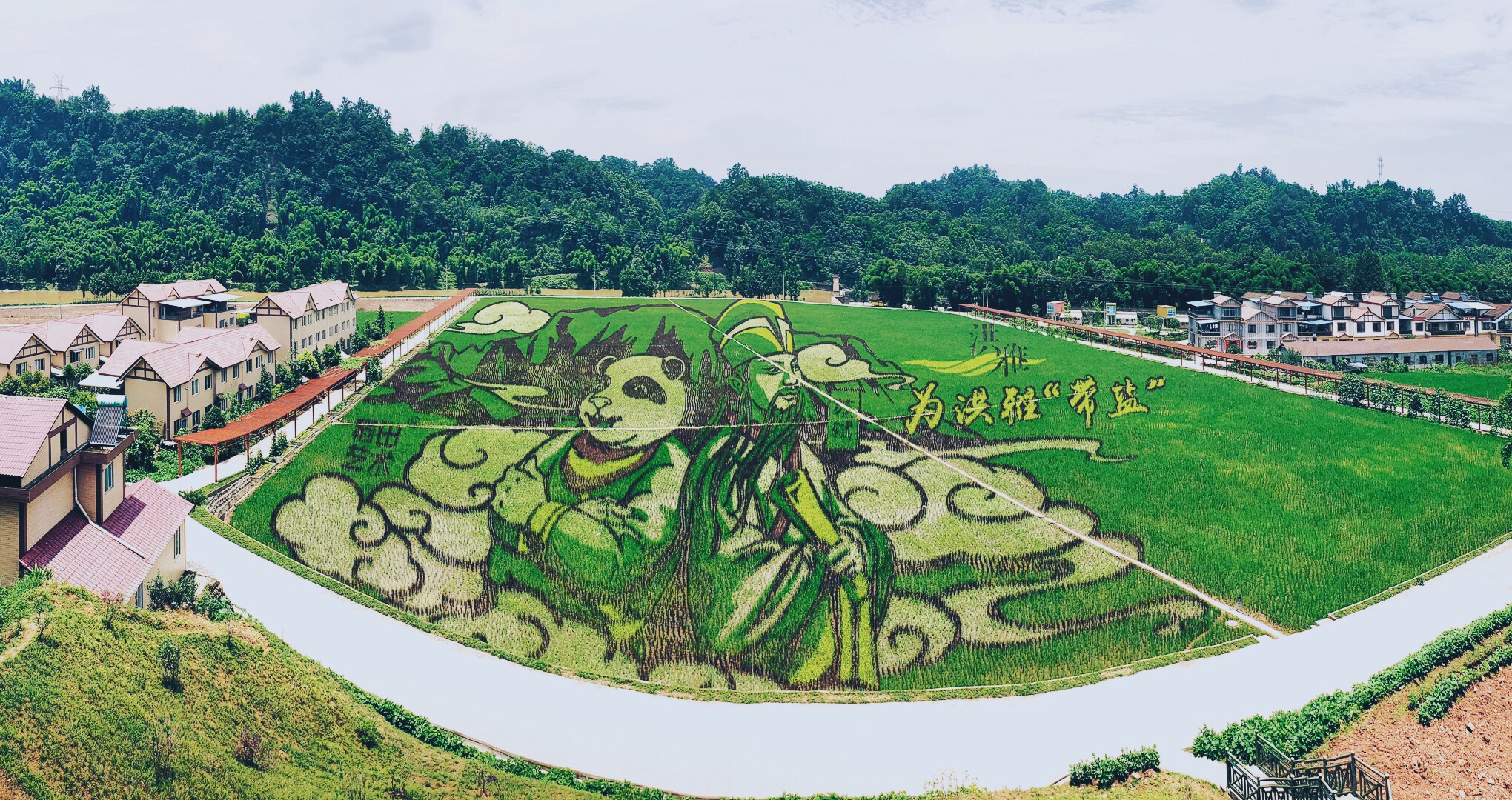 四川洪雅县梦幻田园